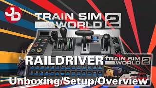 Raildriver Train Cab Controller | Unboxing/Setup/Overview | 1440p 60fps