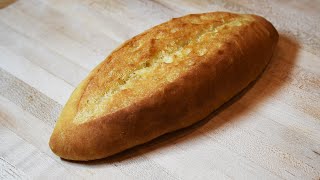 How to make Homemade No-Knead mini baguette / Foolproof and perfect for beginners to bread making