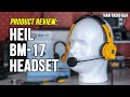 Best Ham Radio Headset? Heil BM-17 Dual Side Boomset Review #HamradioQA