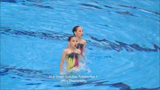 11th National Open Sychronised Swimming 10 \u0026 under Duet Routine PT 1 by Jeffini Photography