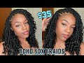 It’s Crotchet Boho Box Braids😱 | Amazon Goddess Box Braids!