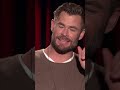 is chris hemsworth really natural