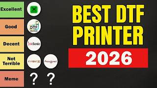 Start Your Home Business With Top 5 Best DTF Printer (Ultimate Guide)