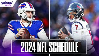 TOP TAKEAWAYS from the 2024 NFL SCHEDULE release 🏈 | Yahoo Sports