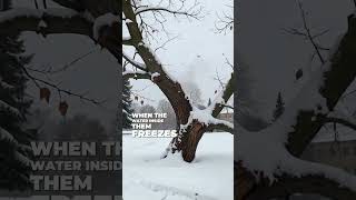 Why Trees Explode in Extreme Cold