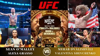 UFC Noche 306: Sean O'malley Vs Merab Dvalishvili; Full Card Breakdown and Picks| #ufc306