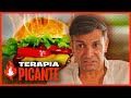 Martin Bossi Imita a Messi Probando Salsas Picantes | Terapia Picante