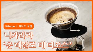 B+Recipe l 하리오 무겐 l 니카라과 '운 레갈로 데 디오스 버본 워시드'