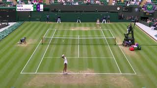 Aryna Sabalenka's slice is too much for Madison Keys | Wimbledon 2023