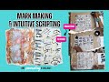 Mark Making, Intuitive Scripting & Collage Art Journaling - Chapter 8 Gel Plate For Mixed Media Art