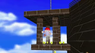 【バッタンキングのとりで】たいほうで ひとっとび 攻略【スイッチ版 スーパーマリオ64 スーパーマリオ 3Dコレクション】