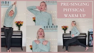 Pre-Singing Physical Warm Up | Stretch and release the whole body before singing 🗣️🧘🏼‍♀️💙