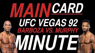 Best UFC Vegas 92 Bets | 60 Sec Full Card Breakdown | Barboza vs. Murphy | UFC Fight Night 241