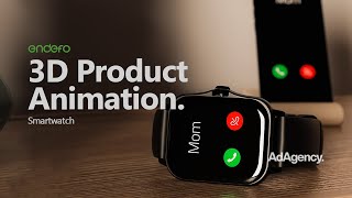 3D Animation  video of Smartwatch!