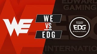 【LPL夏季賽】第3週 WE vs EDG #3