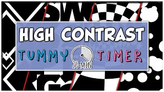 High Contrast – A Mesmerizing Journey | 20-Minute Tummy Timer for Infant Stimulation \u0026 Development