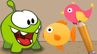 Learn With Om Nom | Om Nom And The Magical Pencil | Om Nom Learning Videos
