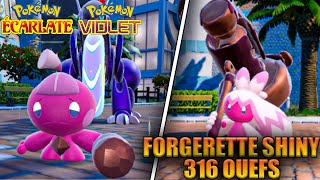 FORGERETTE SHINY-POKÉMON ÉCARLATE \u0026 VIOLET