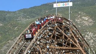 Roller Coaster - Lagoon Amusement Park (HD)