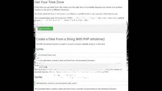 PHP 5 Date and Time