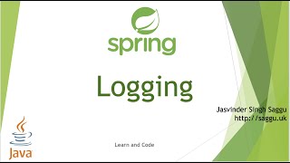 How to use Logging in SpringBoot Application? | SpringBoot Tutorial Part 6