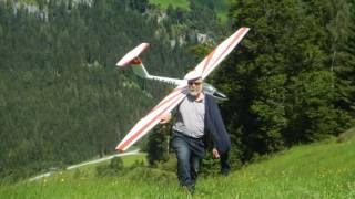 Superfips und Pilatus B4 testen die Hoamalm, Großarltal