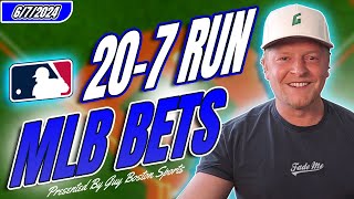MLB Picks Today 6/7/2024 | FREE MLB Best Bets, Predictions, and Player Props!