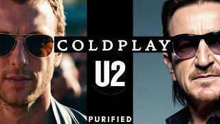 Coldplay \u0026 U2 - Purified - Full Music Video - 4k Upscale