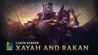 Xayah & Rakan, the Rebel & the Charmer | Login Screen - League of Legends