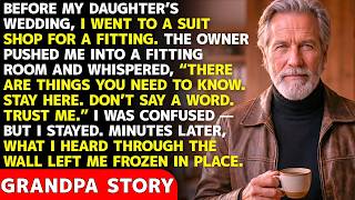 “Hide in the Fitting Room” The Bridal Shop Owner Whispered Before My Daughter’s Wedding, 5 Min Later