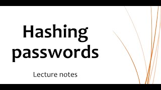 Hashing passwords in Java