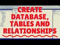 SQL Server Database Creation, Tables and Relationships | SQL Server Management Studio