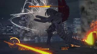 心が折れる･･･ ガイガン(55m) VS 3式機龍改(90m)  熱線ゲージ使用禁止 PS4 ゴジラ-GODZILLA-VS