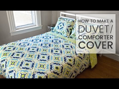 How to Make a Duvet Cover How to Make a Duvet Cover