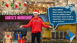 UTSC - MESA's Christmas Holiday Delight: Santa's Workshop! Spreads Christmas Bless