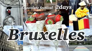 【🇧🇪ブリュッセル】ベルギーの小さな都市2days / 🍫チョコレート天国 / 世界一周⑨