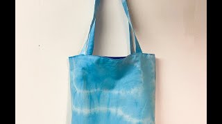 How to make a reversible tote bag tutorial.