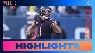 Chicago Bears Highlights vs. Philadelphia Eagles | 2022 Regular Season Week 15