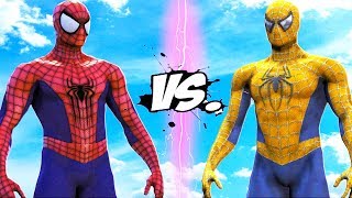 THE AMAZING SPIDER-MAN VS YELLOW SPIDERMAN