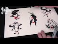 how to paint old school tattoo flash pin up designs tutorial