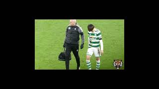 #shorts Kyogo Furuhashi  古橋 亨梧 Heartbroken as he Trudges Off Injured - Celtic 5 - St Mirren 1