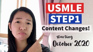 USMLE STEP 1 Content Changes | Starting October 2020