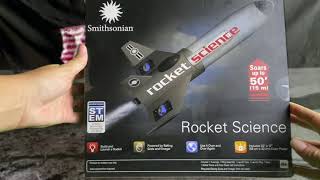 Unboxing Smithsonian Rocket...with epic fail