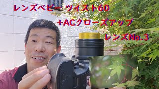 【庭マクロ】グルグルボケのレンズベビーツイスト60とACクローズアップレンズを組み合わせて撮る！（動画No.619)