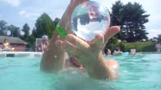 Underwater Contact Juggling