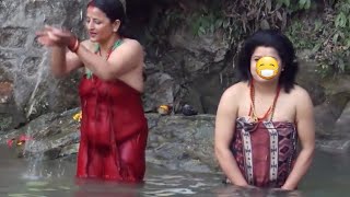 Salinadi snan || open holly bath woman || साली नदि स्नान २०७७|| salinadi snan