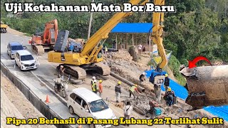 DURABILITY TEST OF NEW DRILL BIT IN BATU JOMBA