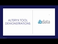 Alteryx Dynamic Select Tool Demonstration