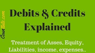 Debit and Credit Explained | Accounting Basics