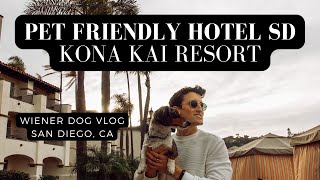 Pet Friendly Hotel Review | San Diego | Kona Kai Resort Review 2023